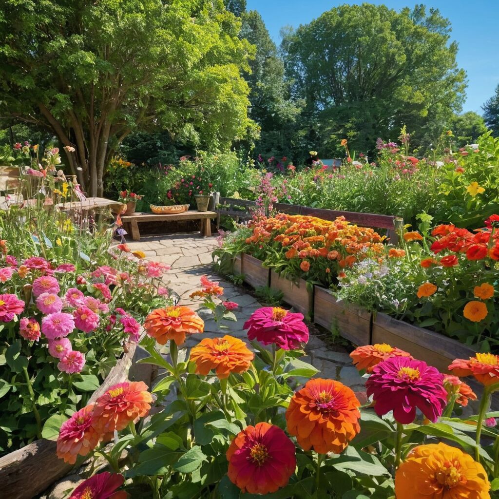 Zinnien: Farbenfrohe Sommerblumen für Ihren Garten