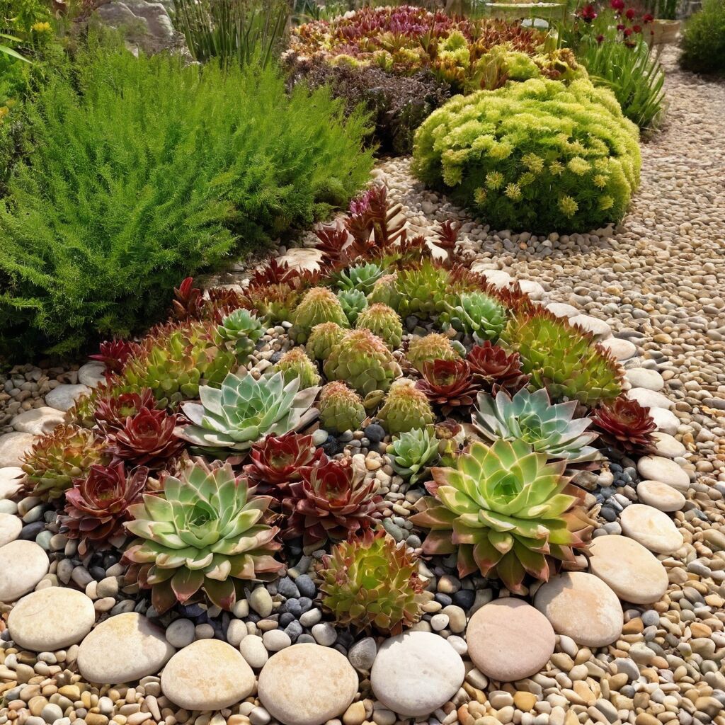 Sempervivum pflanzen: Pflegeleichte Sukkulenten für Garten und Dach