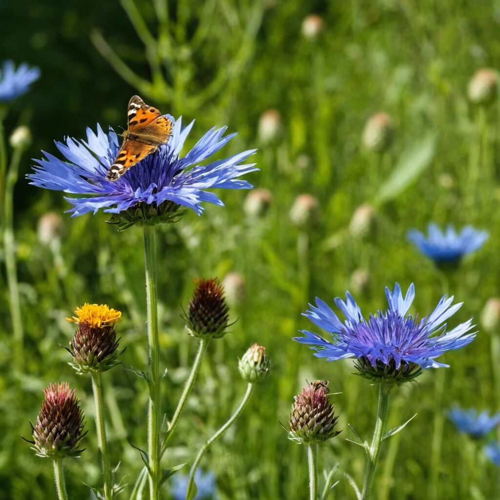 Flockenblume: Pflegeleichte Staude für Bienen und Schmetterlinge