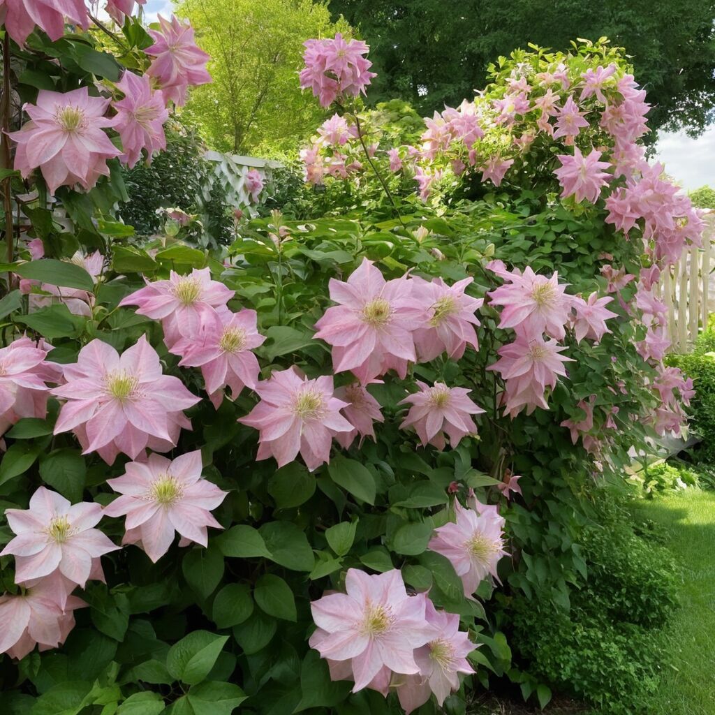 Clematis montana: Schnellwachsende Kletterpflanze mit Blütenfülle