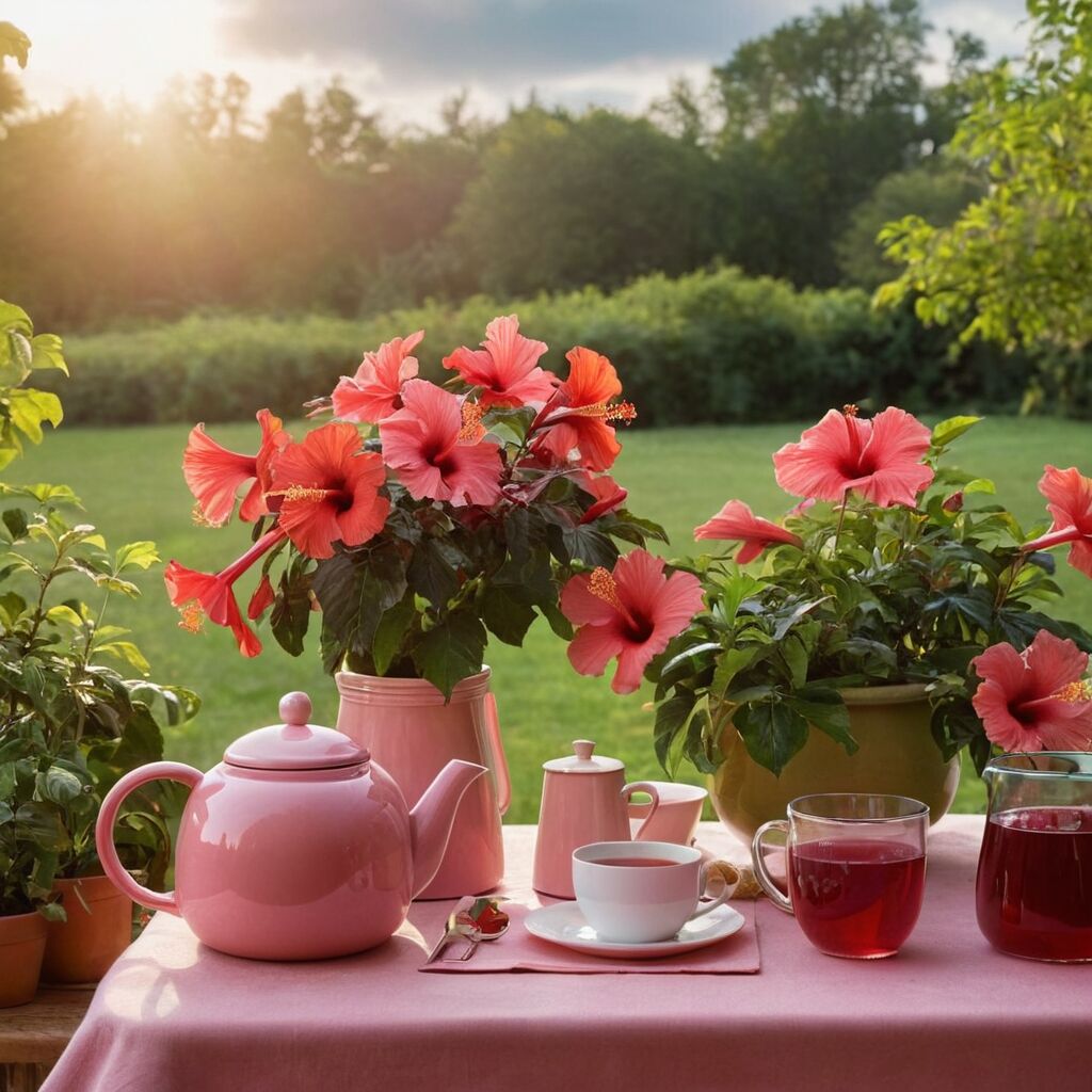 Hibiskustee selber machen: Gesundes Getränk aus dem Garten