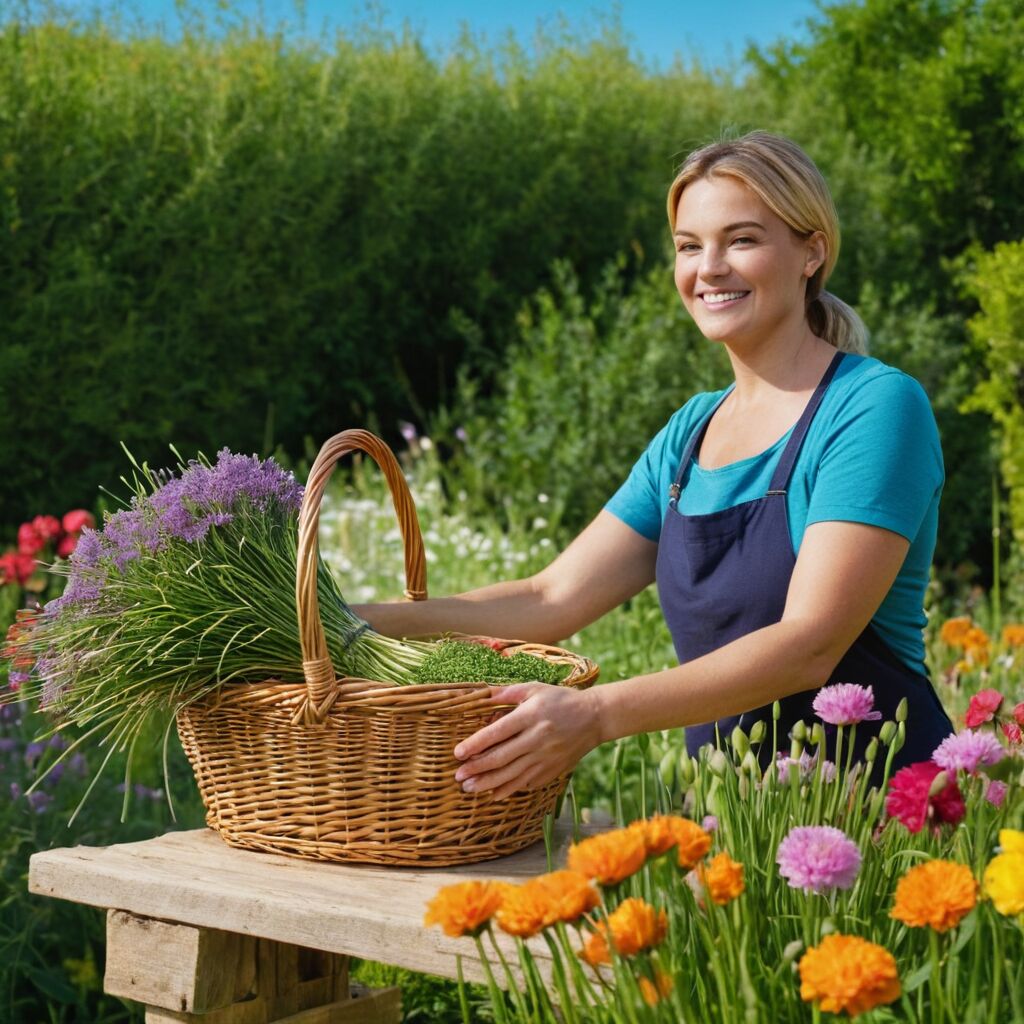 Schnittlauch ernten und verwenden: Frische Würze aus dem Garten