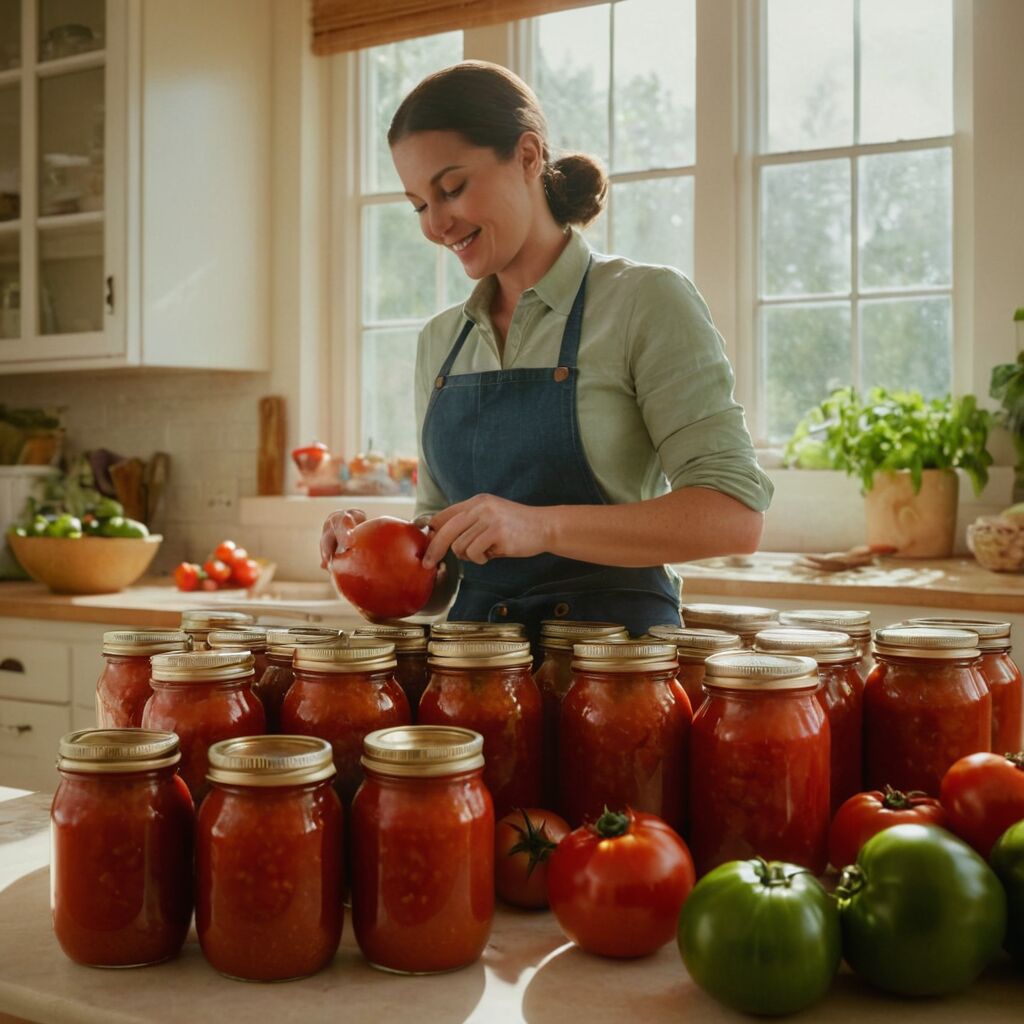 Tomatensoße einkochen: So machen Sie Ihre Ernte haltbar