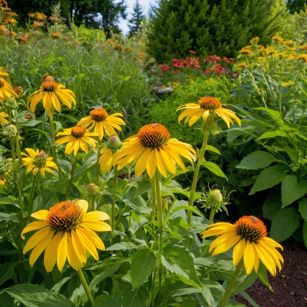 Gelber Sonnenhut: Leuchtende Blüten für den Spätsommer