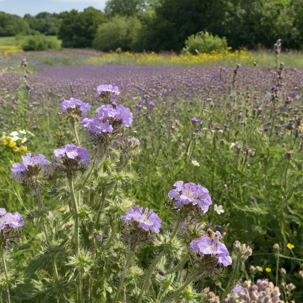 Phacelia säen: Gründüngung und Bienenweide in einem