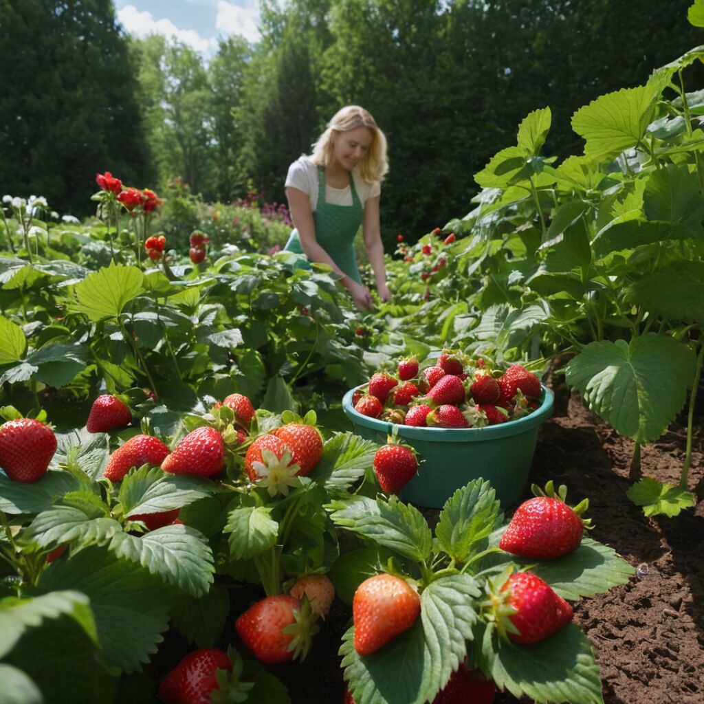 Erdbeeren richtig düngen: Tipps für eine reiche Ernte