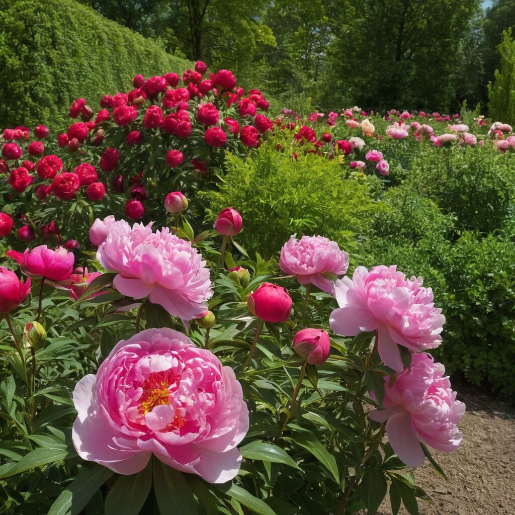 Pfingstrosen – Majestätische Blütenpracht für Ihren Garten