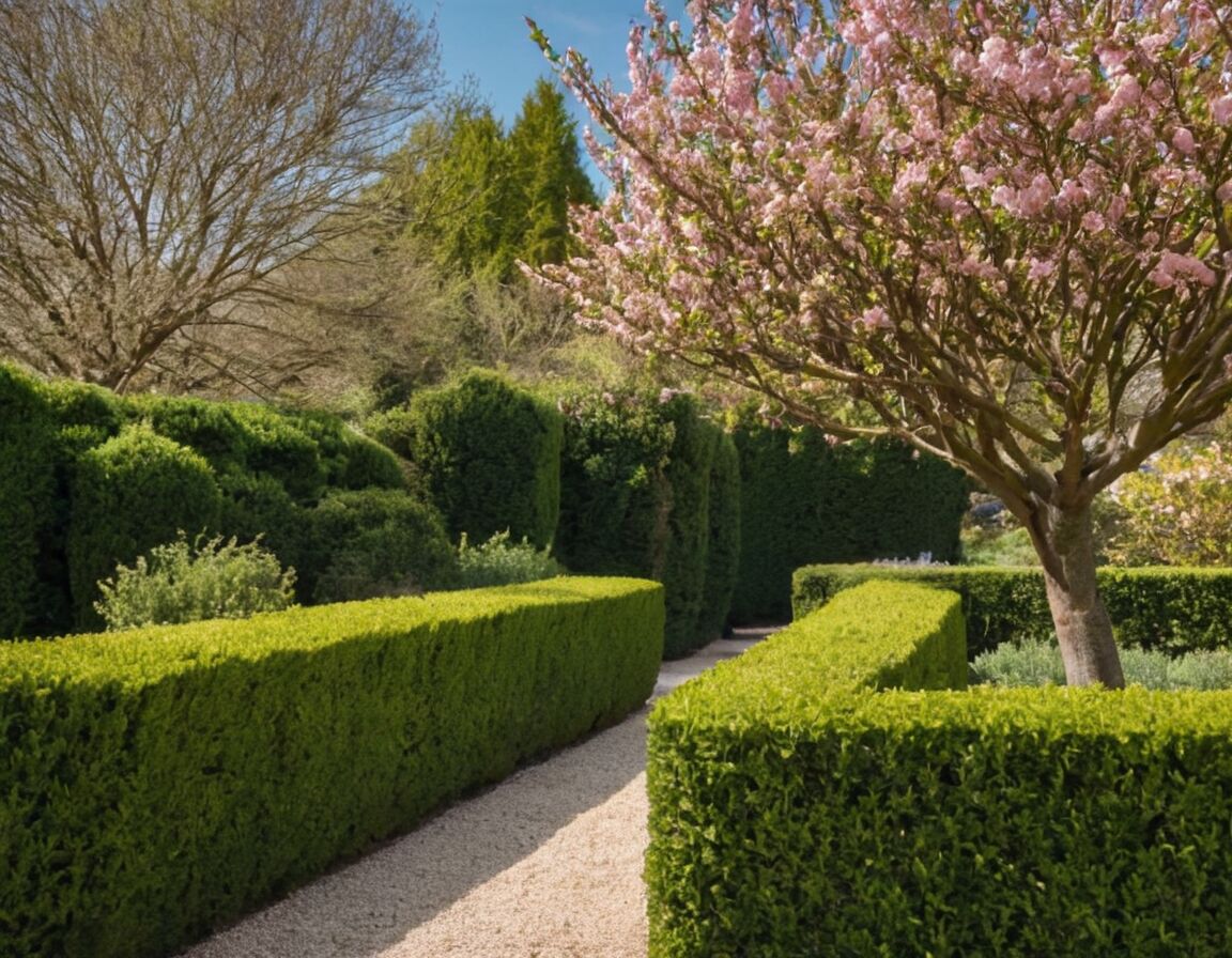 Auf die Pflanzengesundheit achten   - Kirschlorbeer richtig schneiden: So bleibt die Hecke dicht