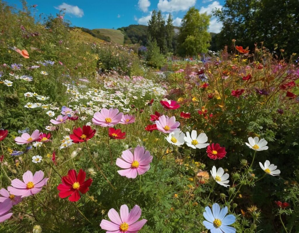 Cosmea (Schmuckkörbchen): Filigrane Blüten bis in den Herbst