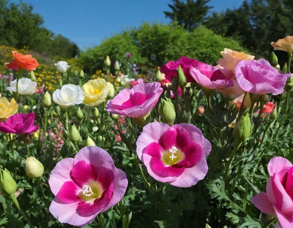 Eustoma: Elegante Schnittblume für Beet und Vase