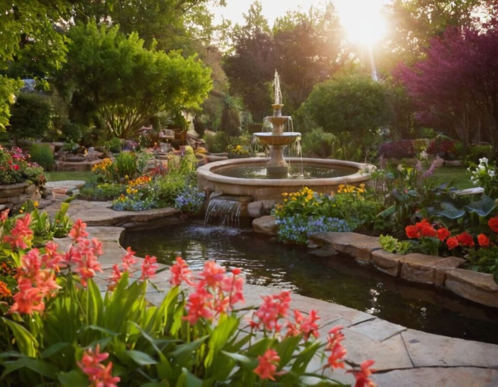 Wasserspiele im Garten: Ideen für entspannende Wasserakzente