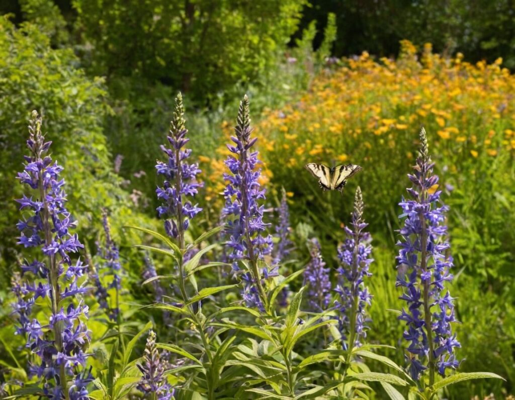 Salvia nemorosa: Blütenreiche Staude für Bienen und Schmetterlinge