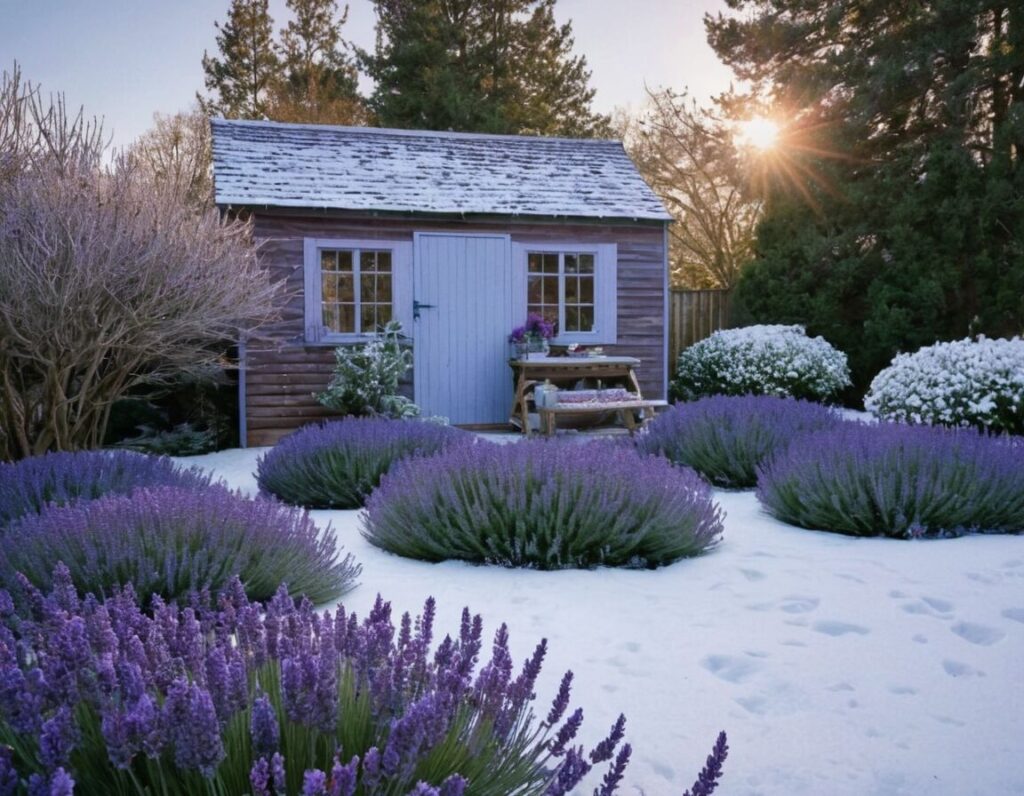 Lavendel winterhart machen: So übersteht er die kalte Jahreszeit