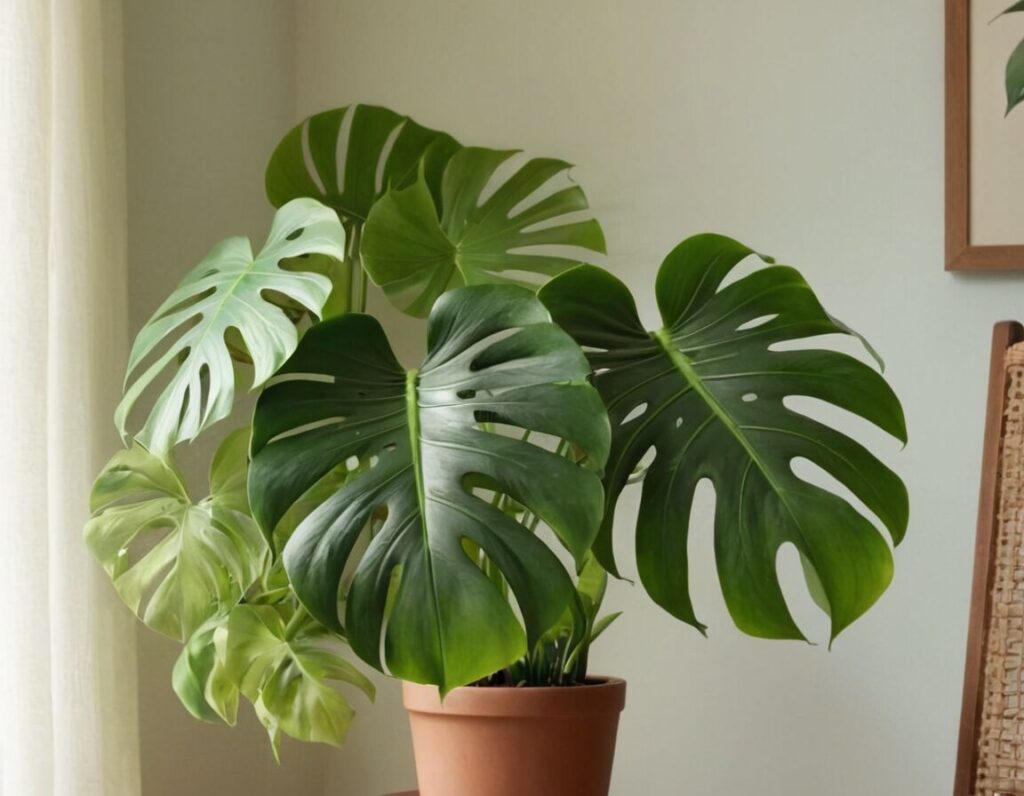 Monstera Monkey Leaf pflegen: Trendige Zimmerpflanze mit Löchern