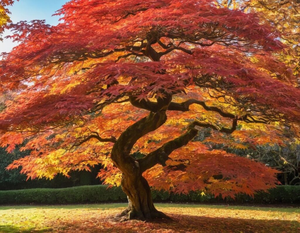 Acer palmatum: Japanischer Ahorn für faszinierende Herbstfärbung