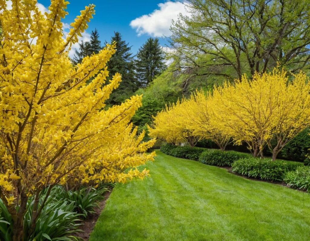 Forsythien: Frühlingsboten mit leuchtend gelben Blüten