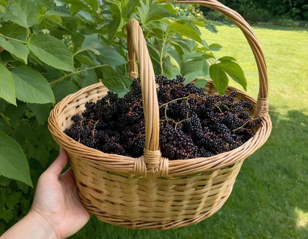 Schwarzer Holunder: Gesunde Beeren aus eigenem Anbau