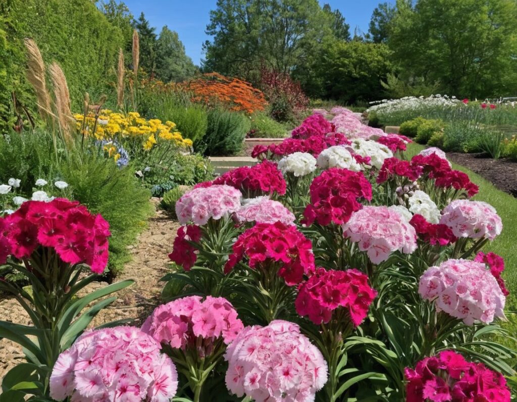 Bartnelke pflanzen: Farbenfrohe Blüten für Beet und Vase