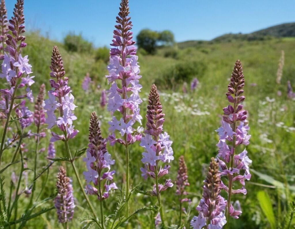 Argentinisches Eisenkraut: Filigrane Blüten für naturnahe Gärten