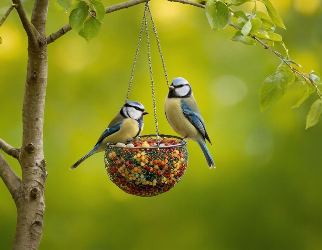 Meisenknödel selber machen: So unterstützen Sie heimische Vögel