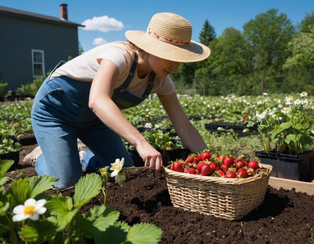 Erdbeeren pflanzen: Der optimale Zeitpunkt für eine reiche Ernte