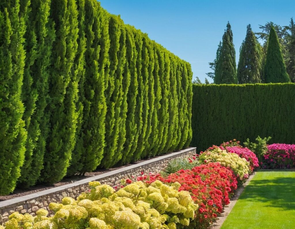 Thuja-Hecke pflanzen: Immergrüner Sichtschutz für Ihr Grundstück