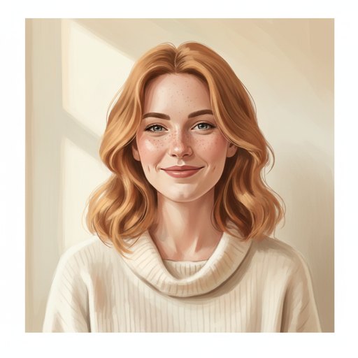 Porträt von Lucie