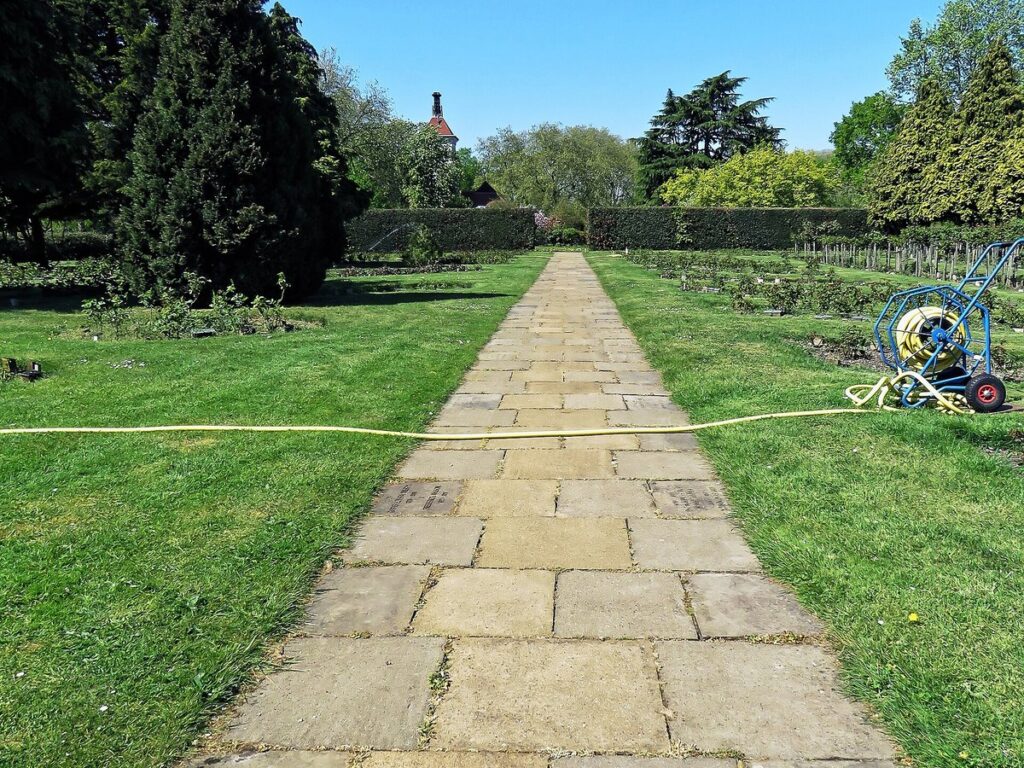 City of London Cemetery Memorial Garden path 1