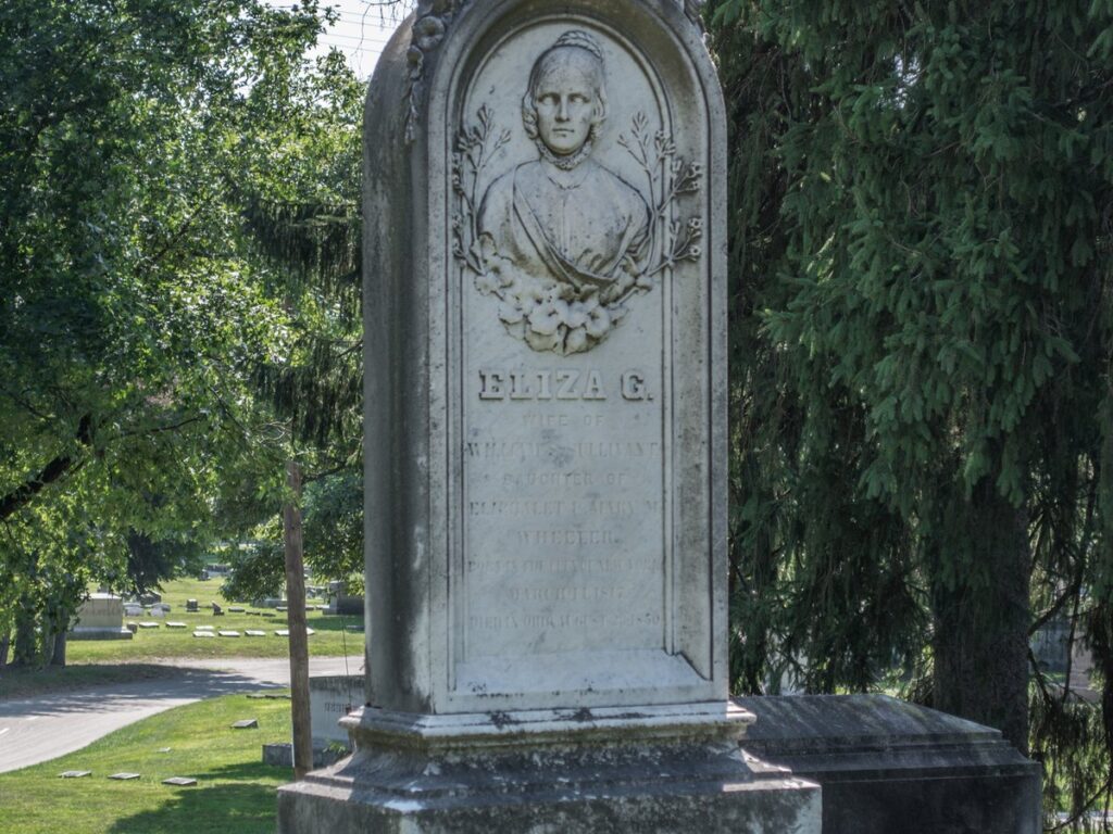 Eliza Sullivant grave - Green Lawn Cemetery (43327760760)